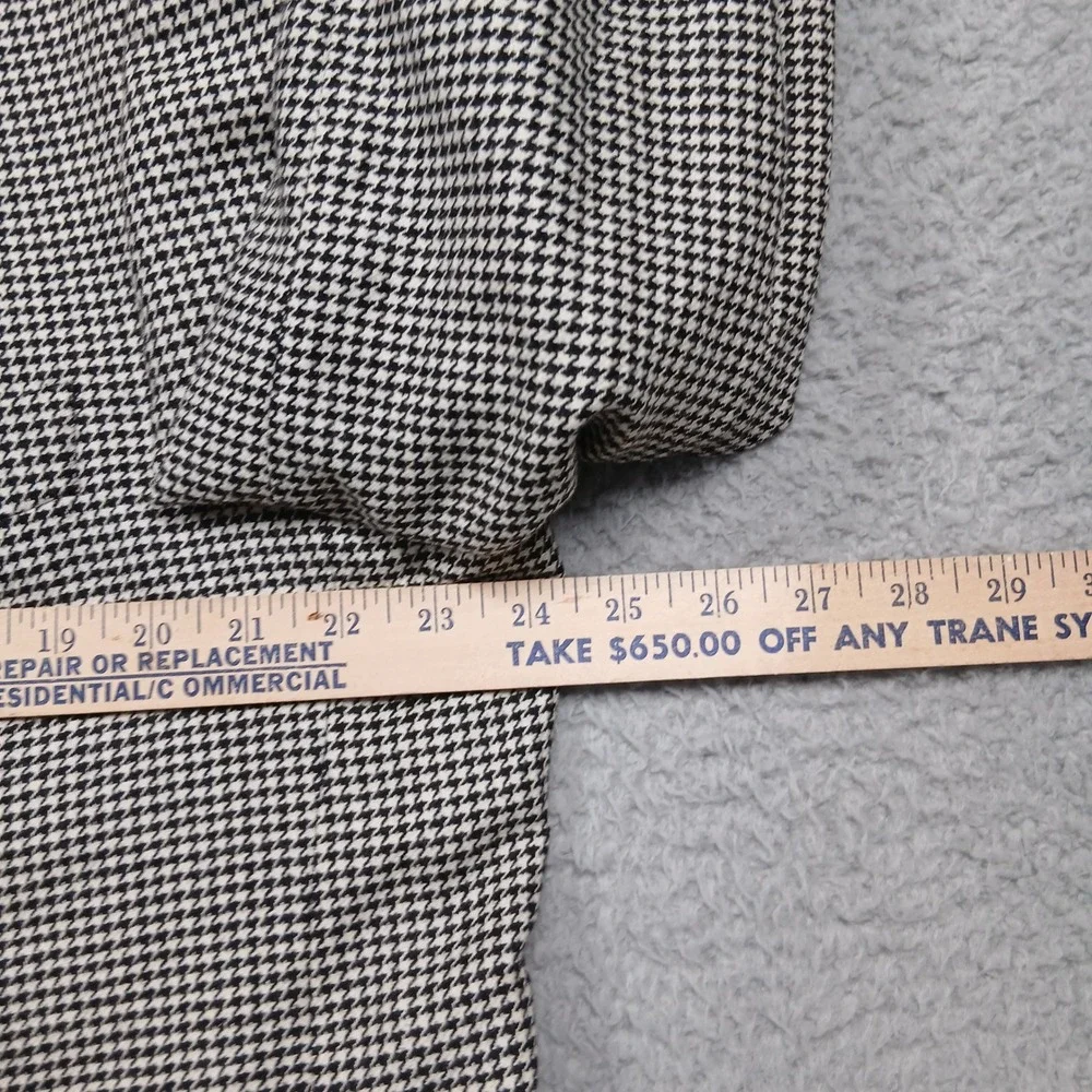 Today's Man Blazer 46L Houndstooth Wool‎ Cashmere Blend Made in Italy
